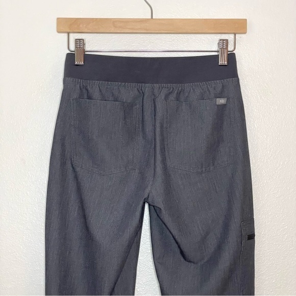 Figs Zamora Jogger Scrub Pants Graphite Grey XXS Petite - Picture 10 of 15